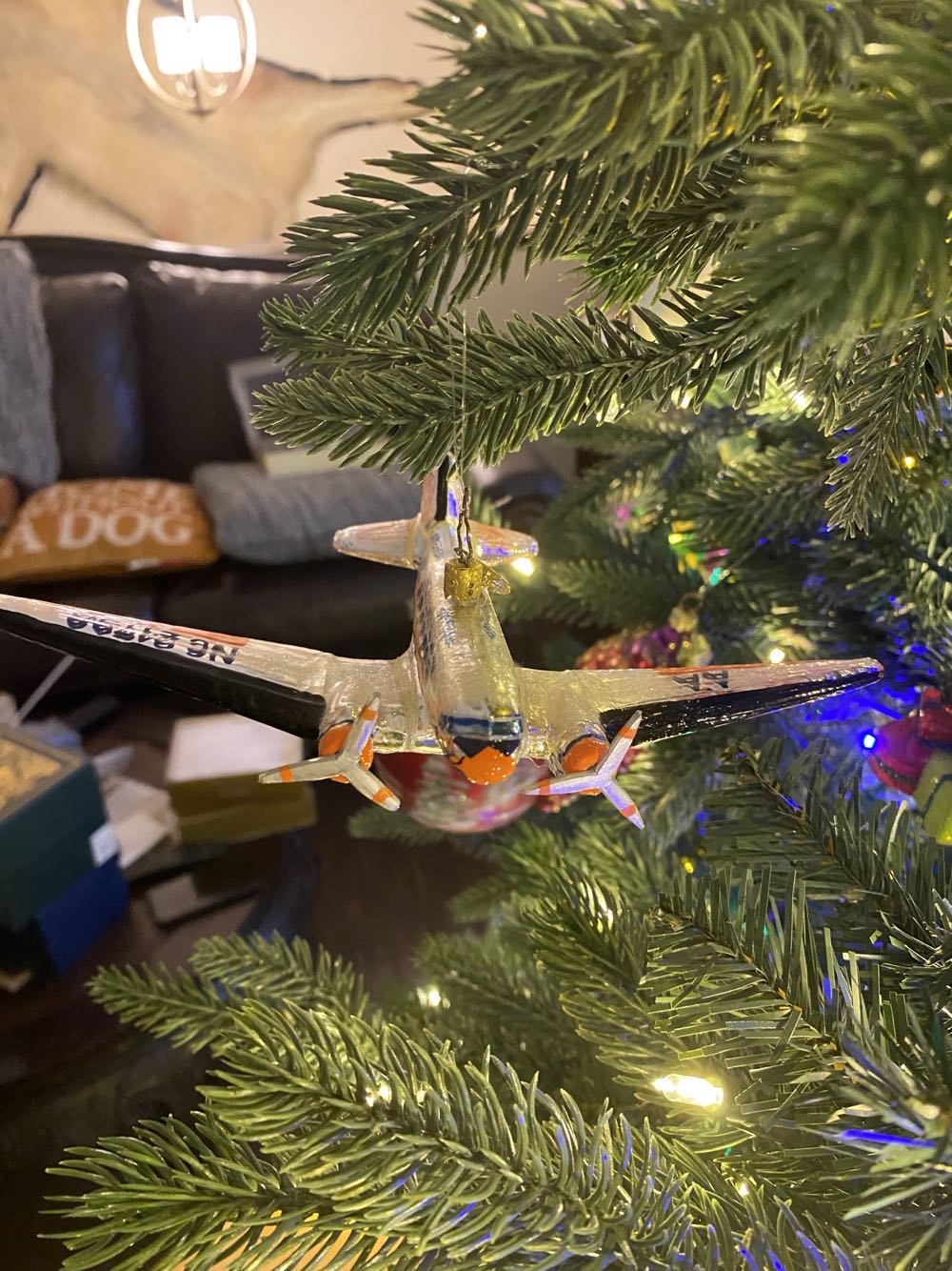 American Airlines Flagship Vintage Livery DC3 Aircraft  ornament collectible - Main Image 2