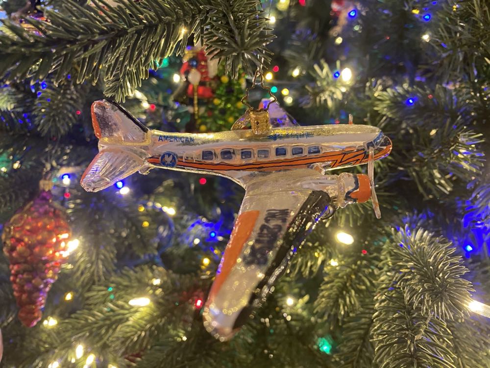 American Airlines Flagship Vintage Livery DC3 Aircraft  ornament collectible - Main Image 3