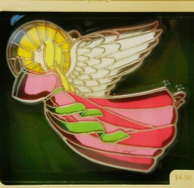 Hallmark Colors Of Christmas Angel - Tiffany Classics ornament collectible - Main Image 1