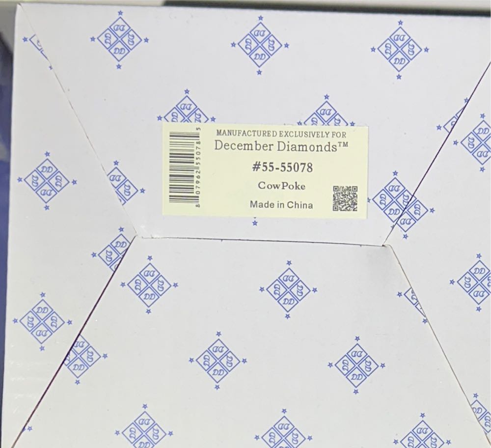 December Diamonds Cowpoke Cowboy With Horse Merman Christmas Ornament 5555078  ornament collectible [Barcode 807962550785] - Main Image 2