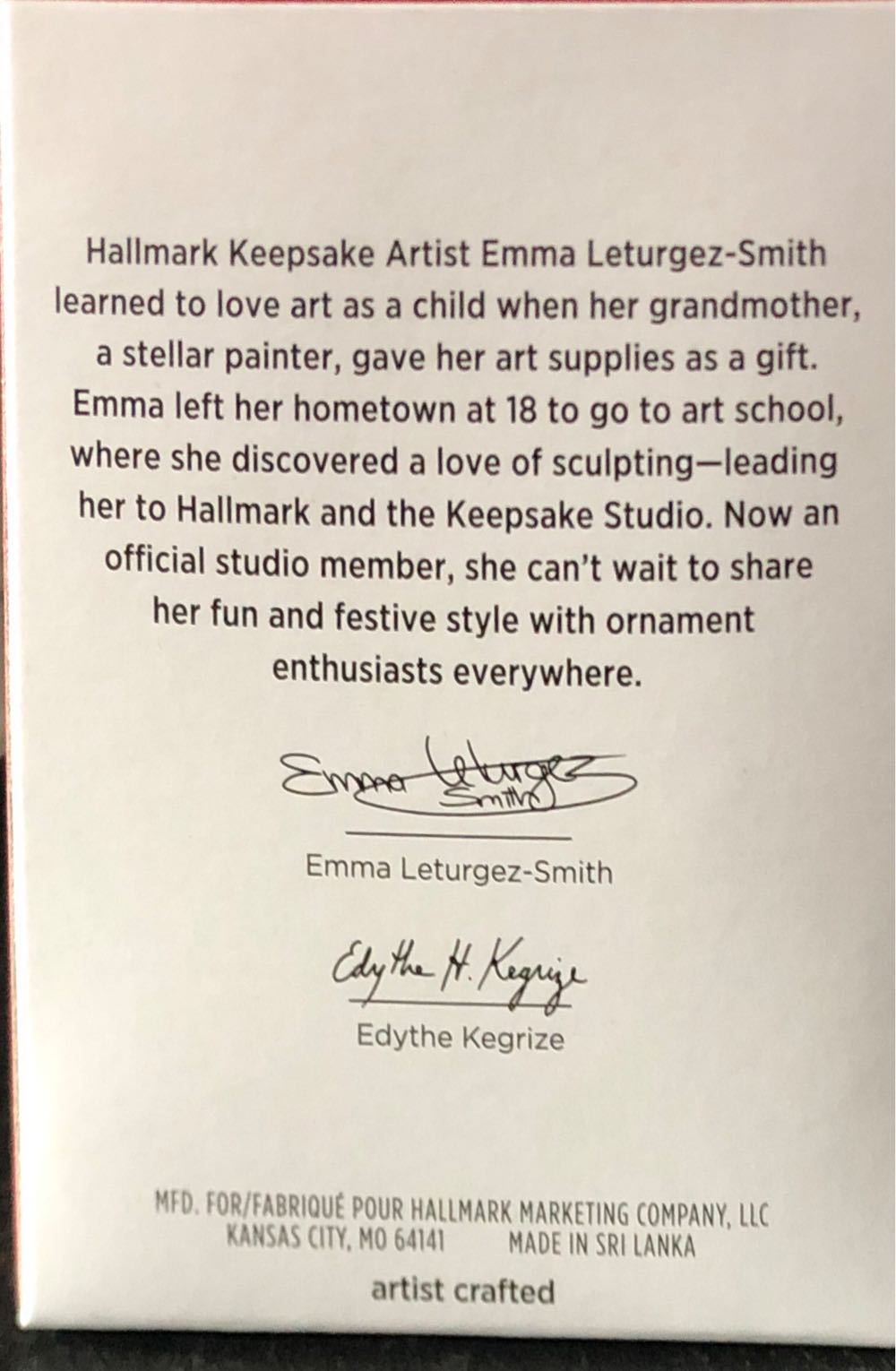 18 - Tufted Titmouse - Beauty Of The Birds (Birds) ornament collectible [Barcode 763795719457] - Main Image 3