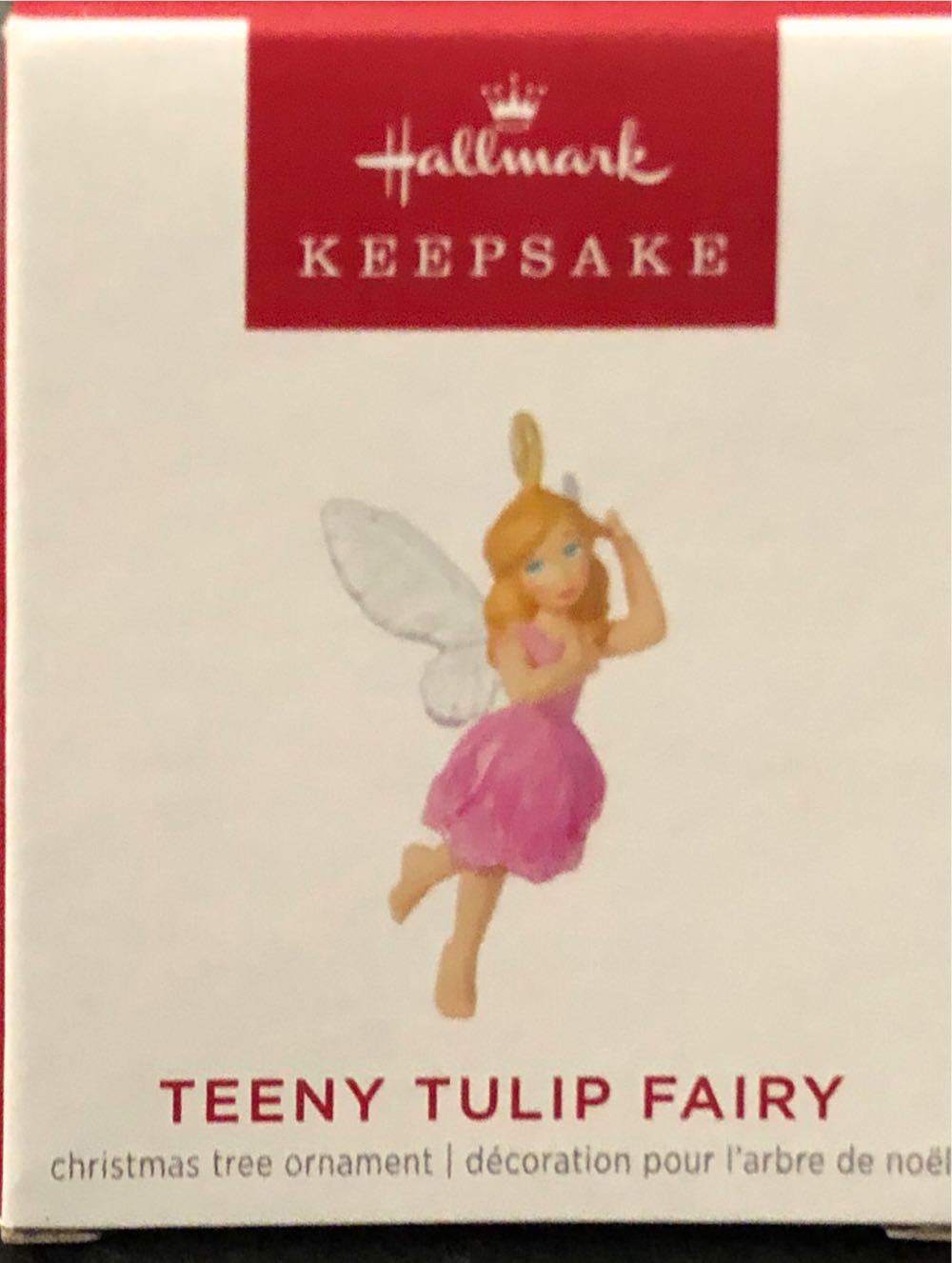 Miniature Fairy 2022 Teeny Tulip Fairy - Fairy Messengers Miniature (Fairy Miniatures) ornament collectible [Barcode 763795726943] - Main Image 2