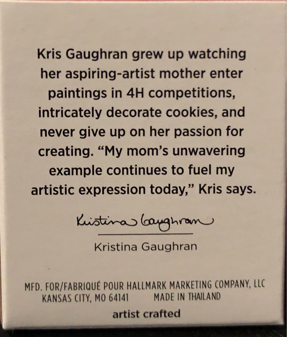 Miniature Fairy 2022 Teeny Tulip Fairy - Fairy Messengers Miniature (Fairy Miniatures) ornament collectible [Barcode 763795726943] - Main Image 3