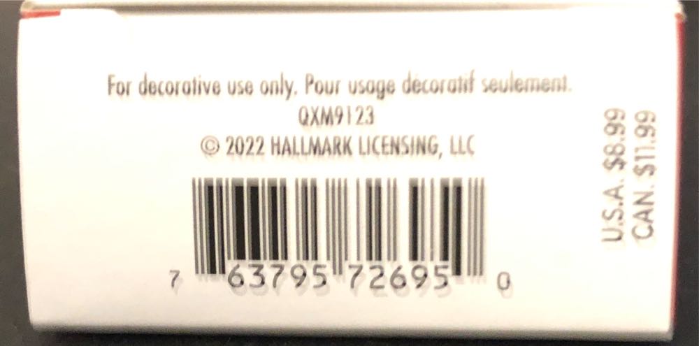 The Beauty of Birds Mini - #14 - Black-throated Blue Warbler (mini) - The Beauty Of Birds Mini (Miniature Birds) ornament collectible [Barcode 763795726950] - Main Image 4