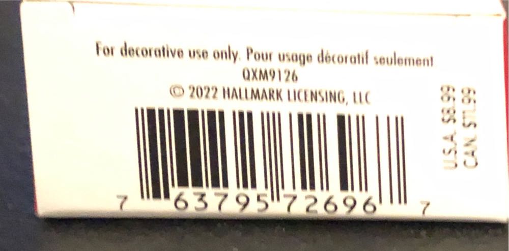 Bitty Blue Butterfly - Butterflies (Miniatures) ornament collectible [Barcode 763795726967] - Main Image 4