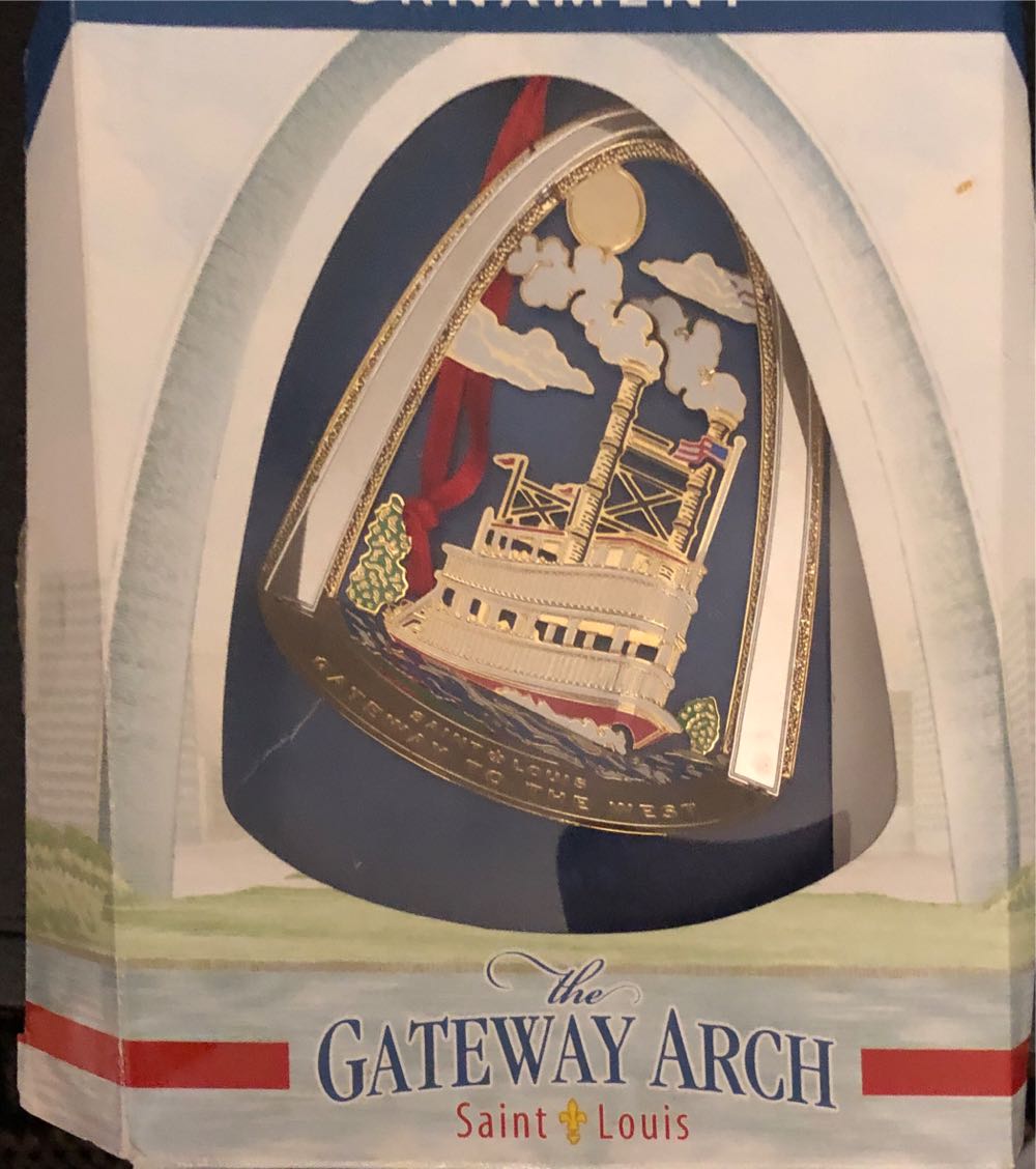 Saint Louis - Gateway To The West - National Park Service (The Gateway Arch) ornament collectible [Barcode 678598123151] - Main Image 1