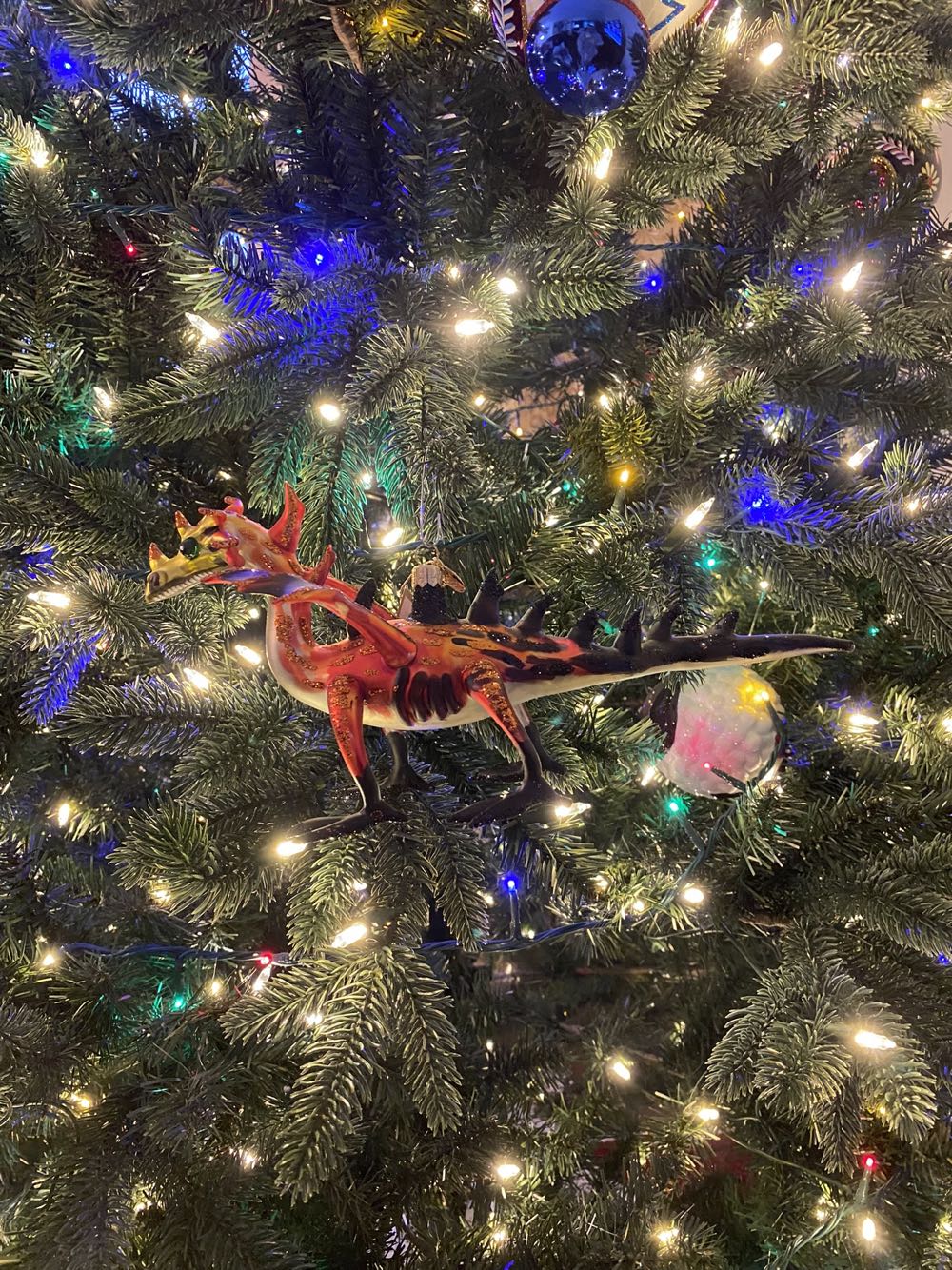 Giant Red Dragon  ornament collectible - Main Image 2