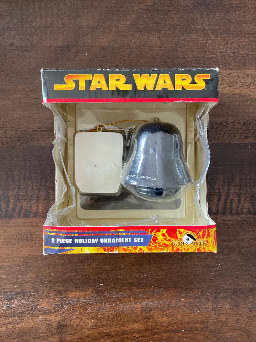 2 Piece Holiday Ornament Set Darth Vader  ornament collectible [Barcode 086131633195] - Main Image 2