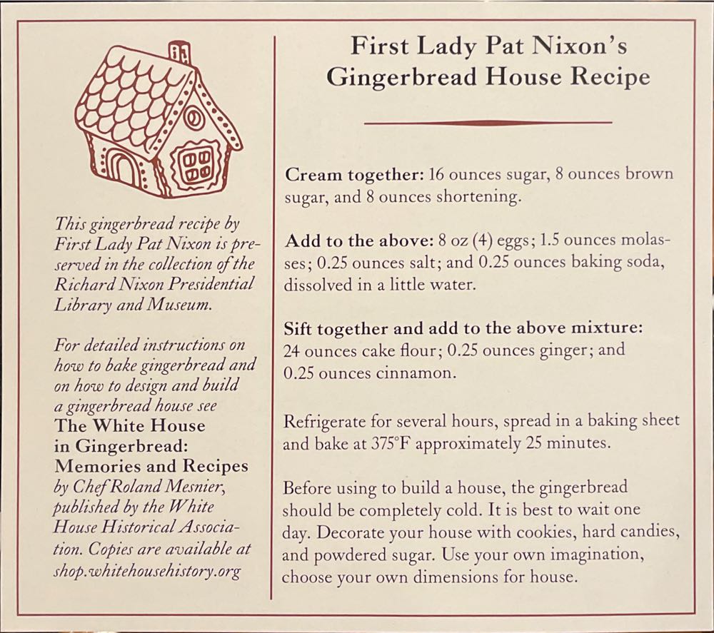 White House - 2022 - Richard Nixon - White House Christmas Ornament (White House) ornament collectible [Barcode 634228642973] - Main Image 2