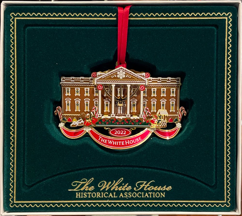 White House - 2022 - Richard Nixon - White House Christmas Ornament (White House) ornament collectible [Barcode 634228642973] - Main Image 3