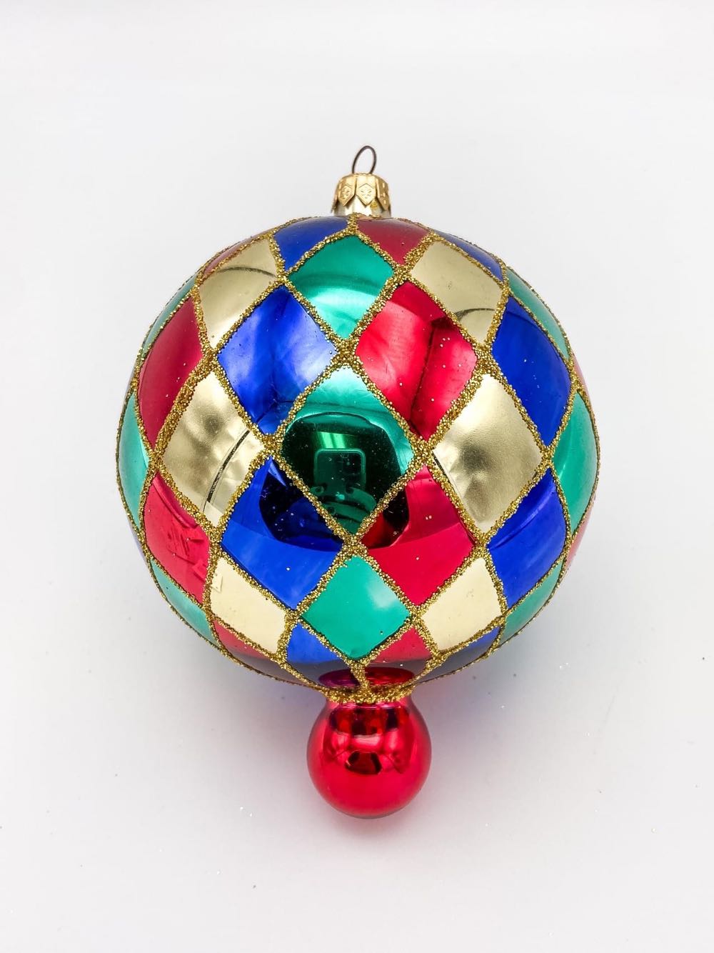 Carnival Harlequin  ornament collectible - Main Image 2