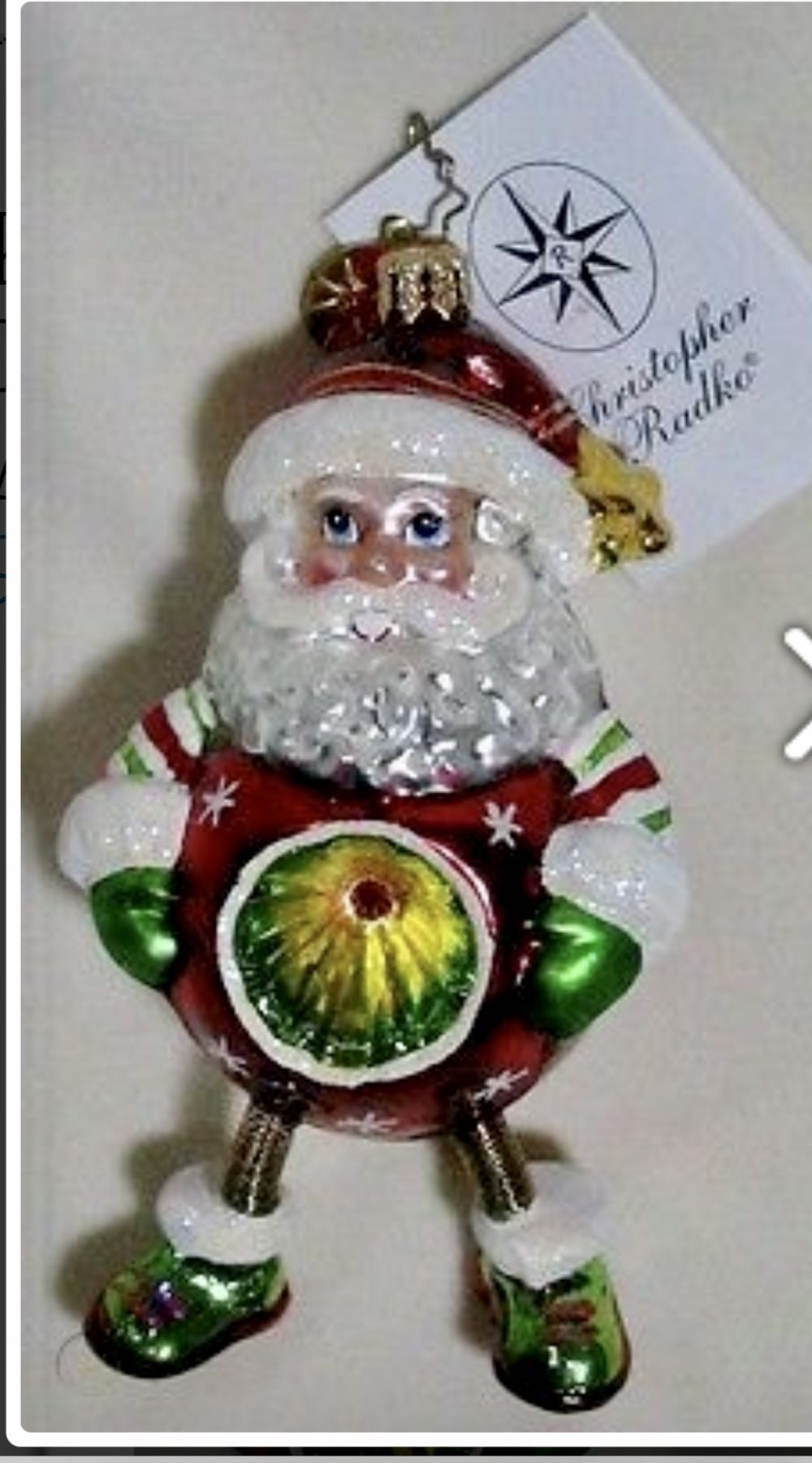 Jolly Belly Jiggles  - 1010904 ornament collectible - Main Image 1