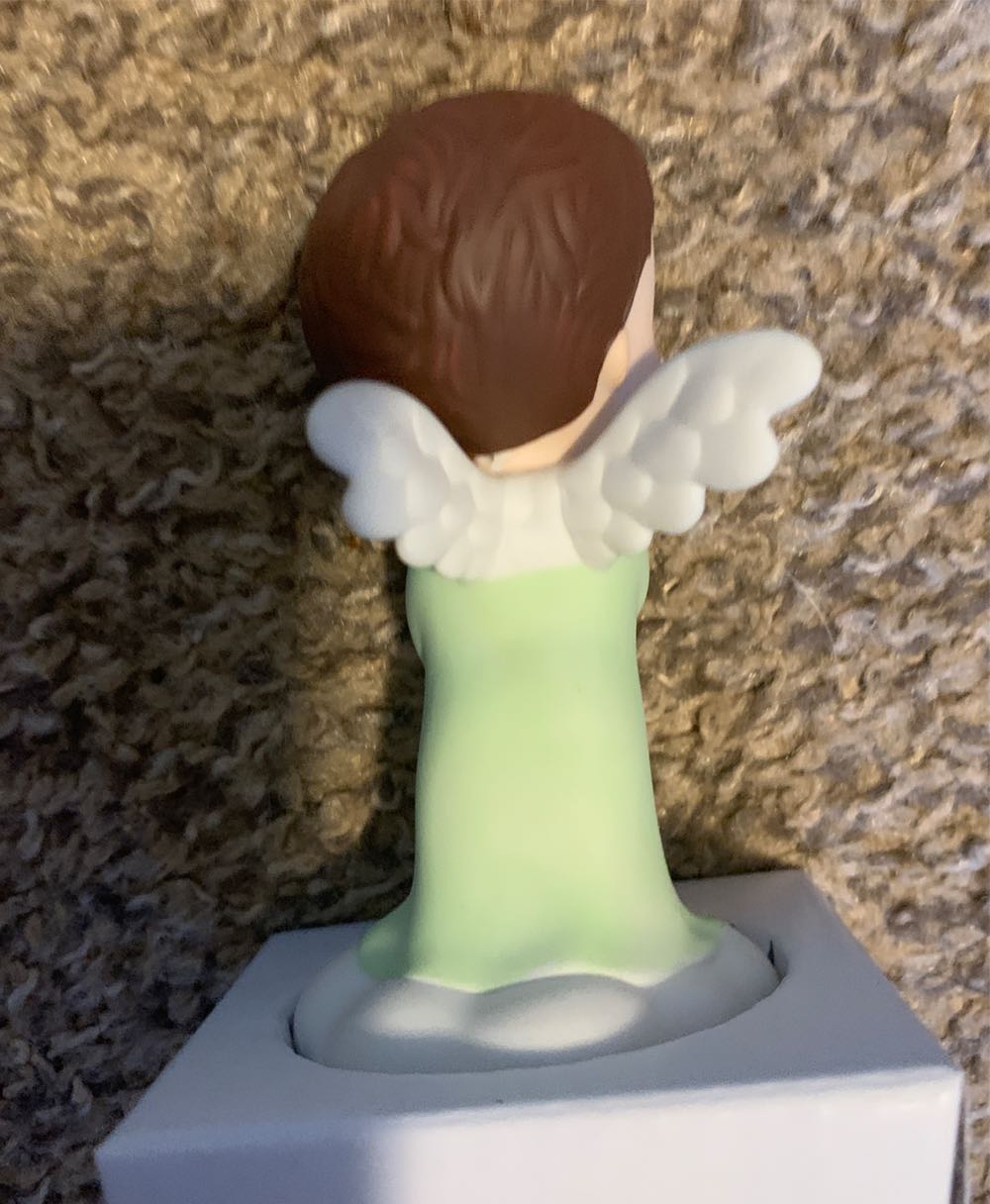 Porcelain Mary’s Angels “Let Your Light Shine”  ornament collectible [Barcode 763795493807] - Main Image 4