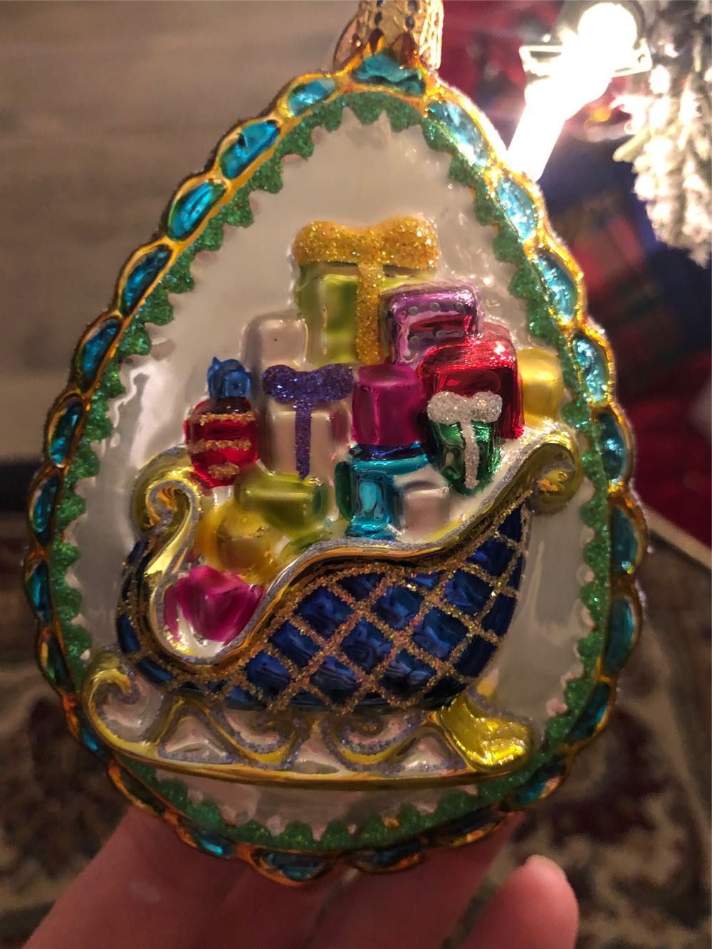 Ride On Rudolph  ornament collectible - Main Image 2