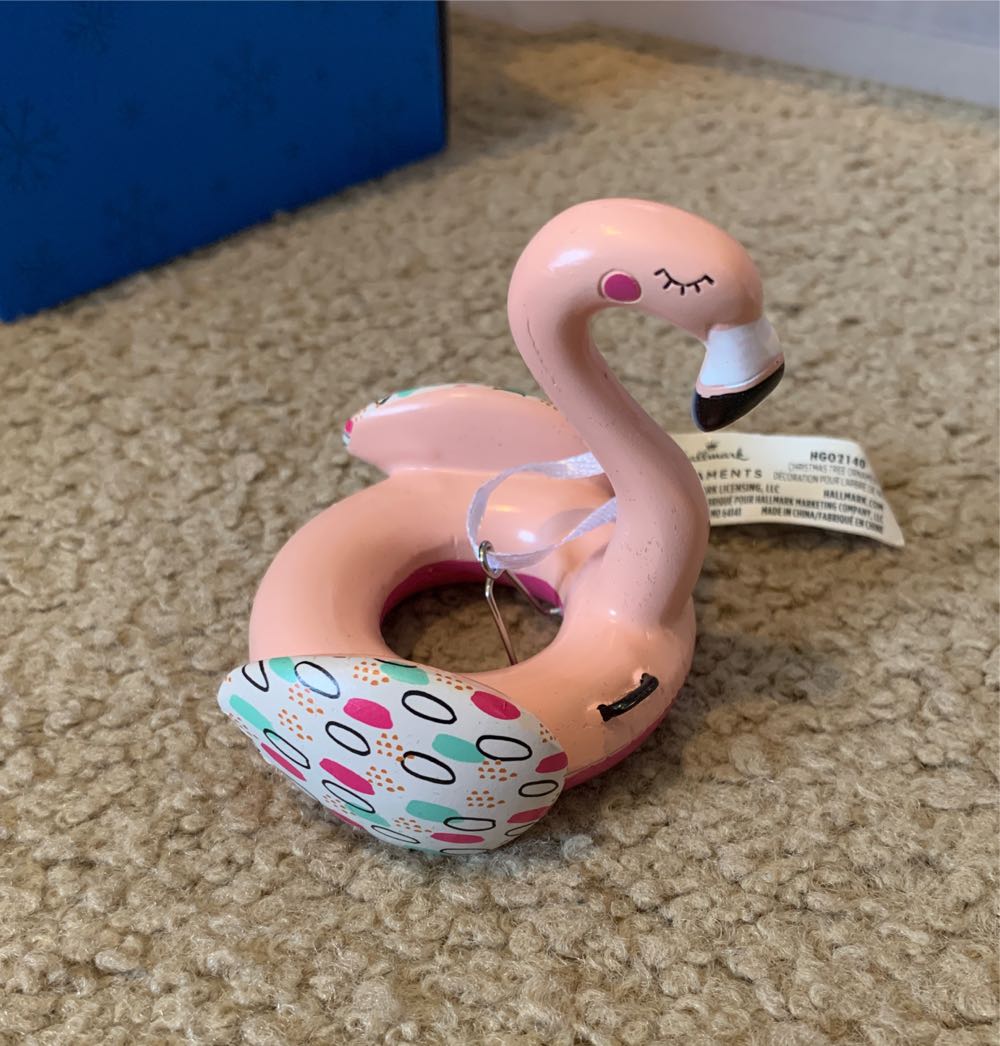 Flamingo Pool Floatie - Floaties (Summer) ornament collectible [Barcode 763795527847] - Main Image 2