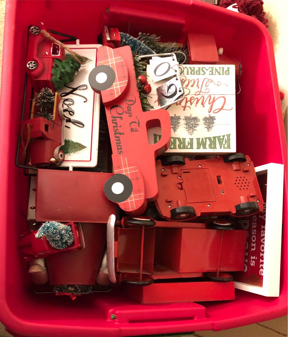 General Foam - Christmas - 40” Red Lamp Post