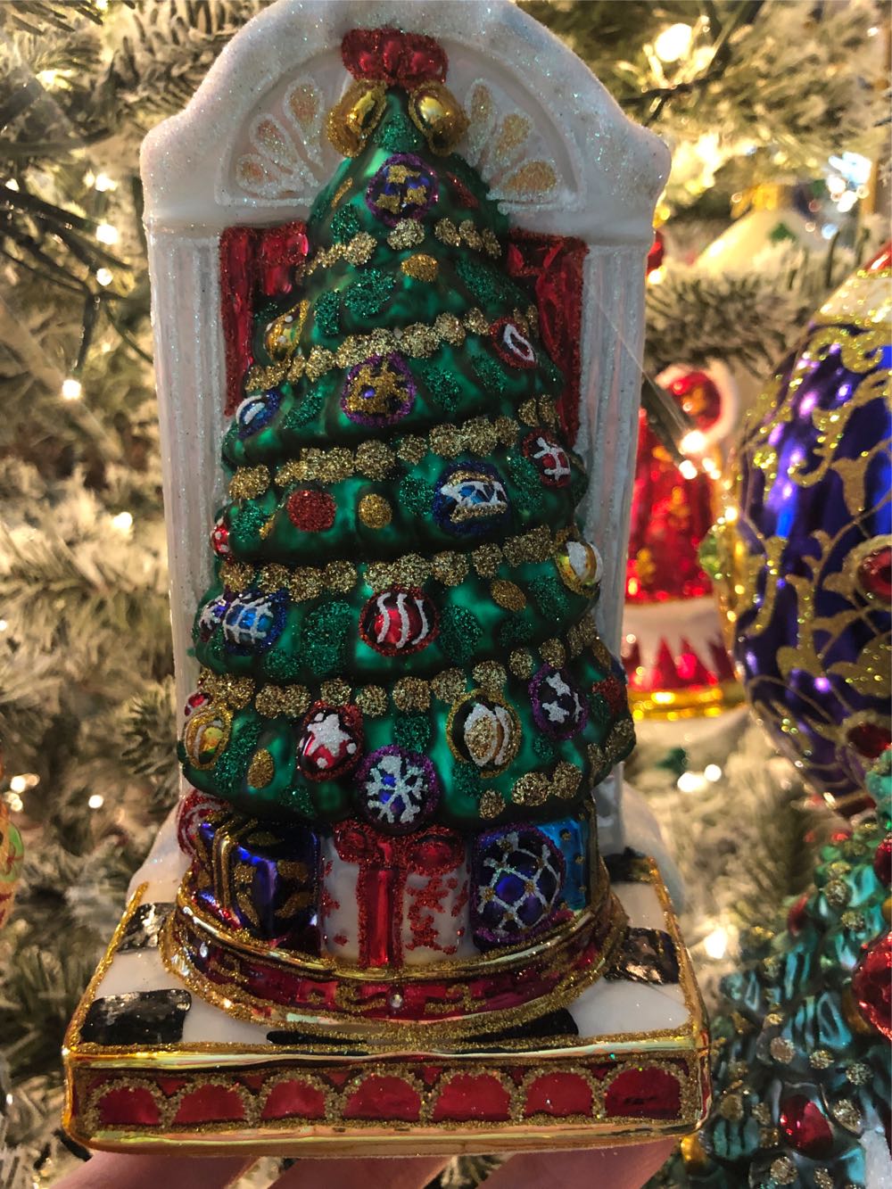 Knock Knock Santa Is Here 1020719  ornament collectible [Barcode 026301884637] - Main Image 2