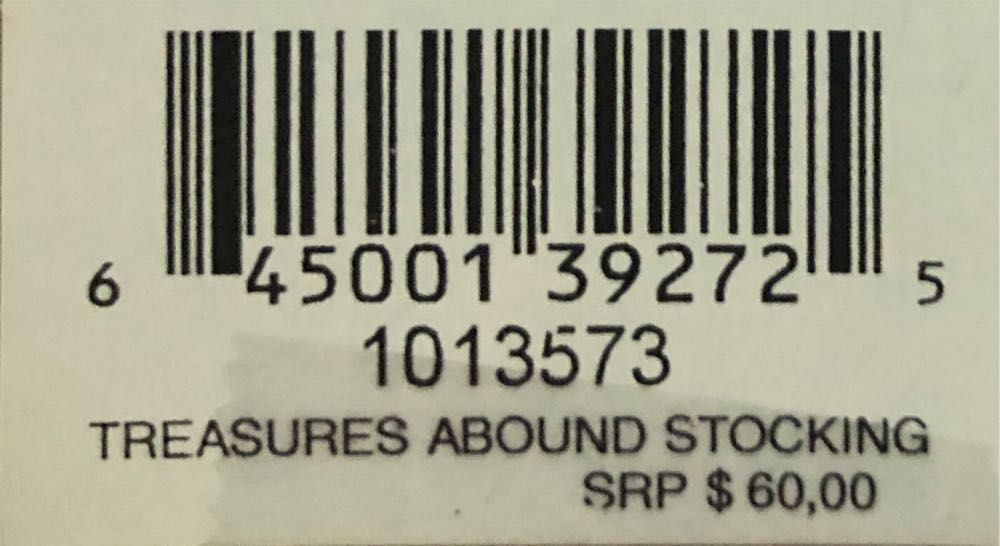 Treasures Abound Stocking  ornament collectible - Main Image 2