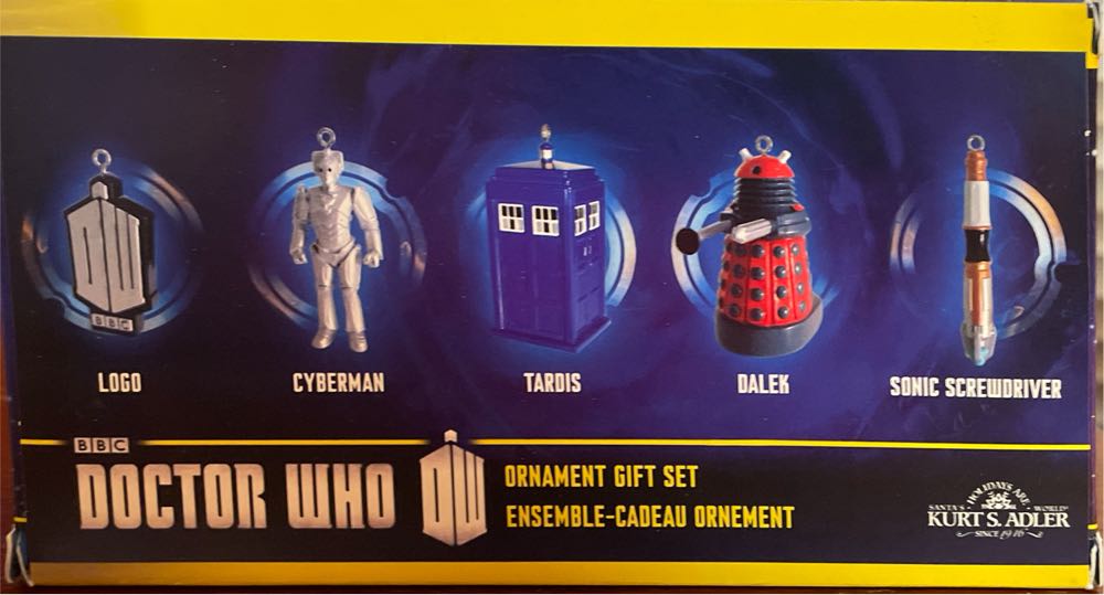 Doctor Who Ornament Gift Set - Doctor Who (Doctor Who) ornament collectible [Barcode 086131271496] - Main Image 2