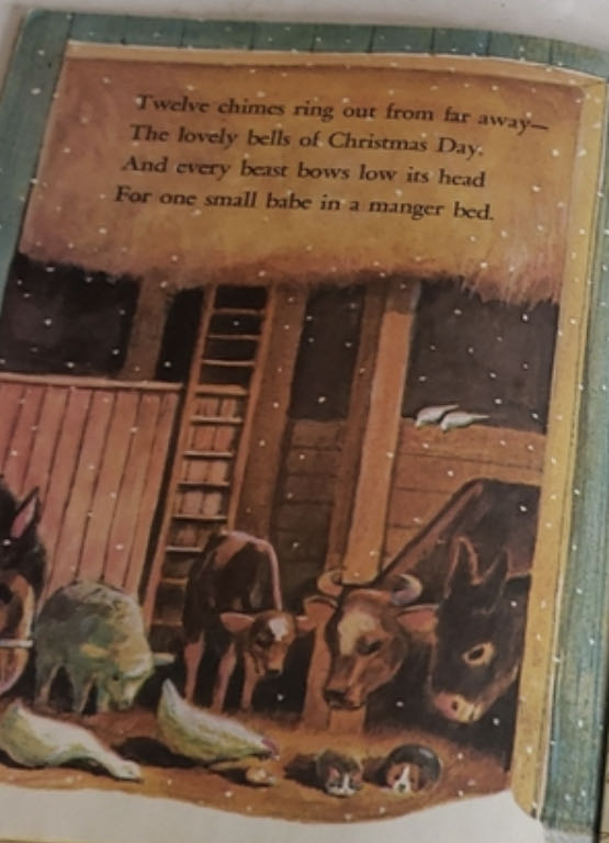 Book - The Animals’ Christmas Eve - Little Golden Book (Children’s Story) ornament collectible - Main Image 4
