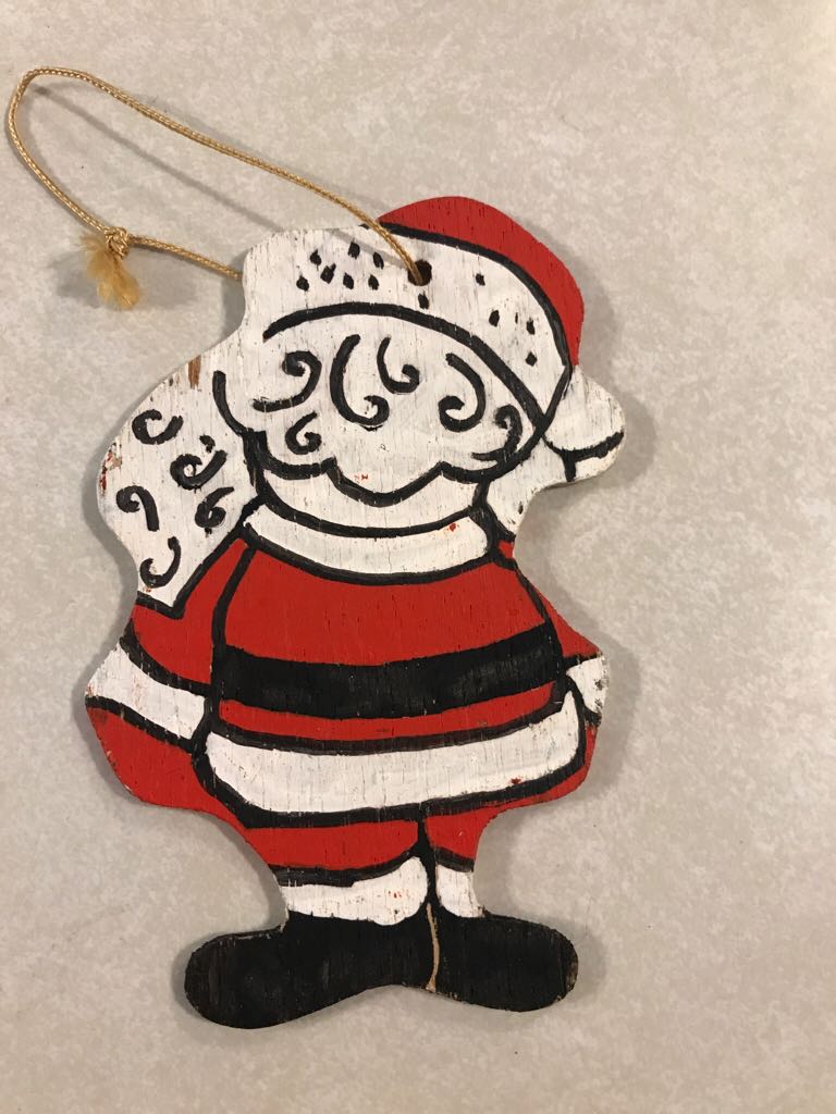 Arrow - Wood - Santa - Santa (Paint By Number) ornament collectible - Main Image 2