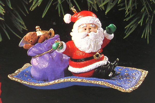Magic Carpet Ride - Santa ornament collectible - Main Image 1