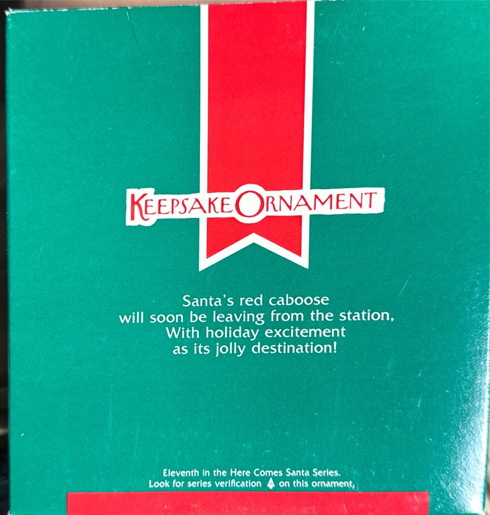 Here Comes Santa 11 - Christmas Caboose - Here Comes Santa (Santa) ornament collectible - Main Image 3