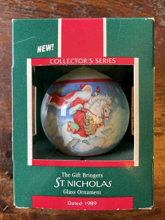 St. Nicholas - The Gift Bringers (1st In Series) - The Gift Bringers (Collectable Series) ornament collectible - Main Image 4