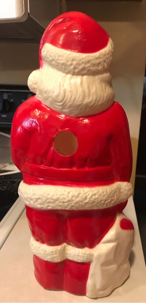 Union Products - Christmas - Santa  (Blow Mold) ornament collectible - Main Image 2