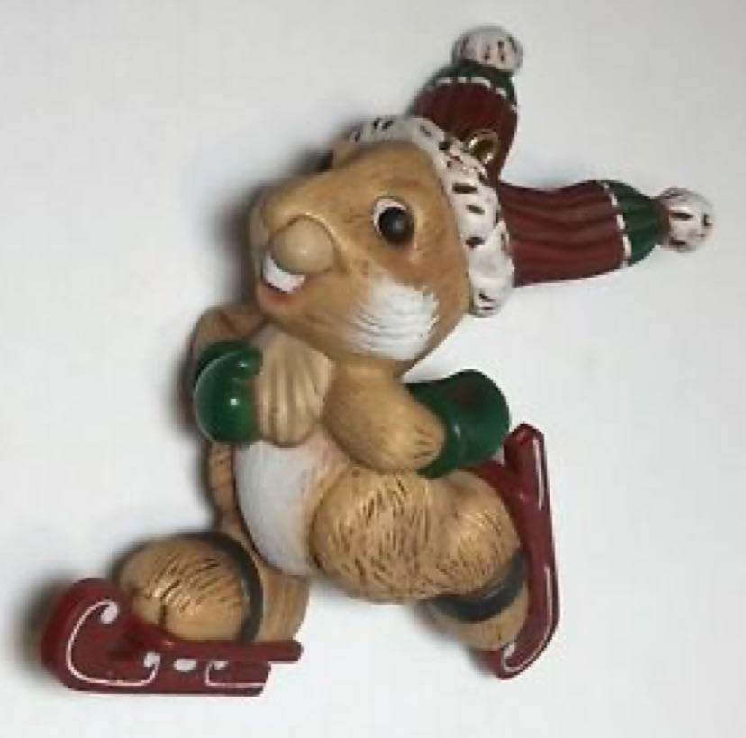 Skating Rabbit  (Animals & Nature) ornament collectible - Main Image 2