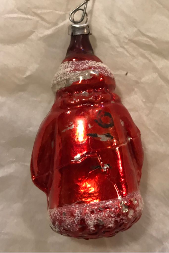 Feather Tree - Santa With Tree - Santa (Feather Tree) ornament collectible - Main Image 2