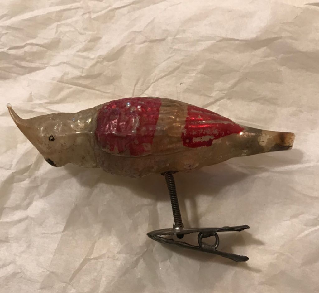 Feather Tree - Pine Cone - Red