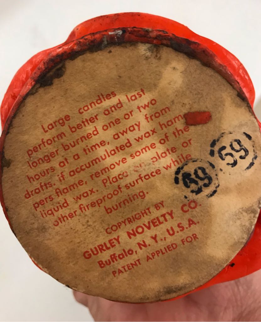 Gurley - Halloween - 8.5” - Fluorescent Witch - Witch (Halloween - Candle) ornament collectible - Main Image 2