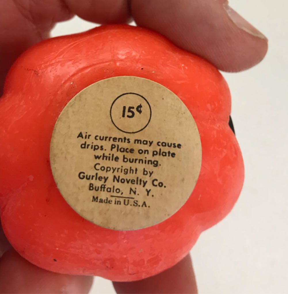 Gurley - Halloween - 1.5” - Jack O’ Lantern - Jack O’ Lantern (Halloween - Candle) ornament collectible - Main Image 2