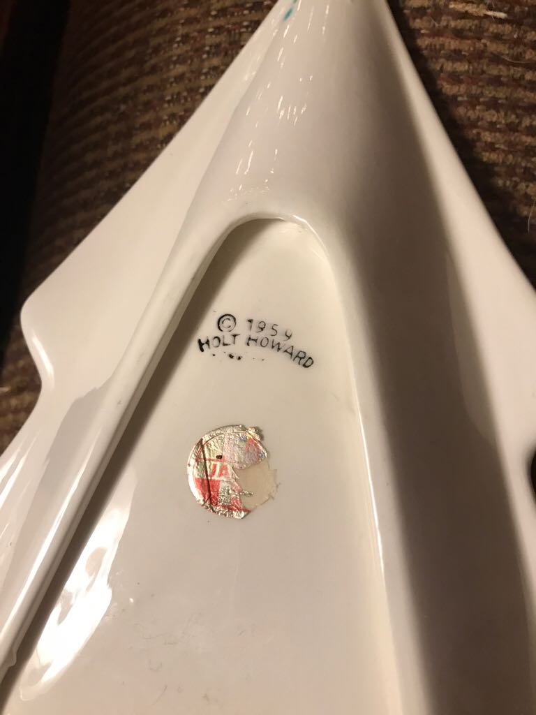 Holt Howard - Christmas Tree - Divided Plate - Divided Plate (Christmas Tree) ornament collectible - Main Image 2