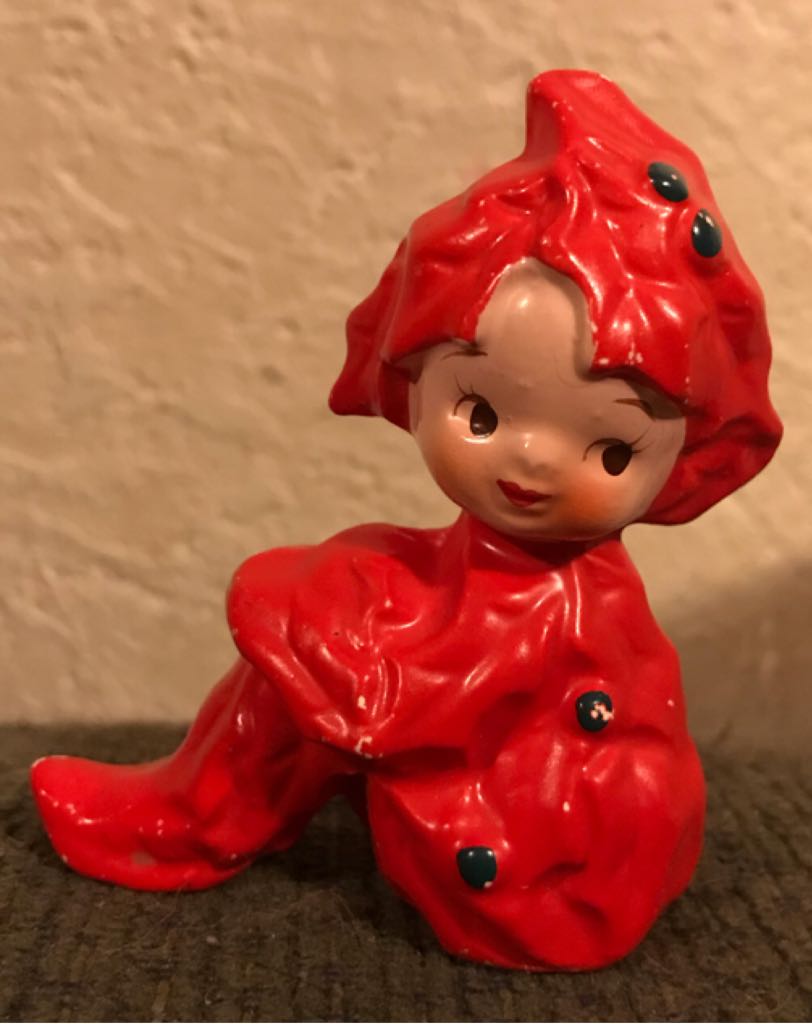 Caffco - Holly Berry Pixie Elf (Pixie) ornament collectible - Main Image 1