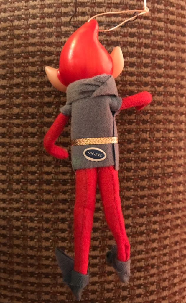 Pixie Elf Ornament - Knee Hugger (Elf) ornament collectible - Main Image 2