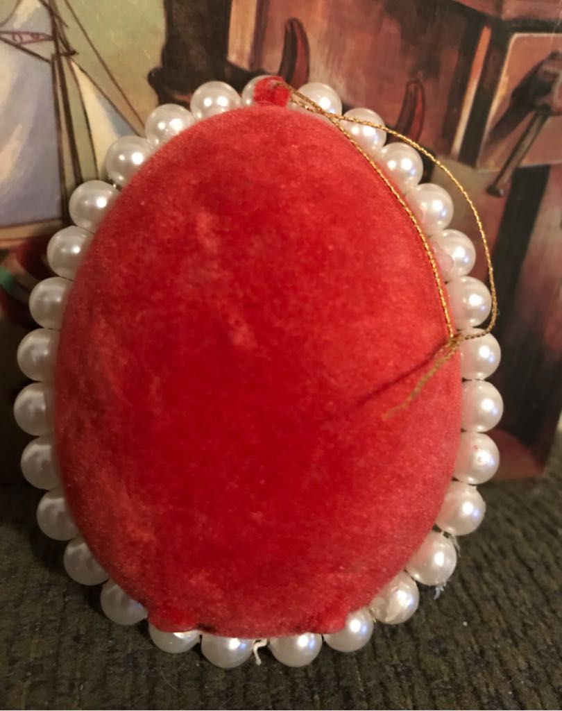 Bead & Sequin - Egg - Angels - Egg (Bead & Sequin) ornament collectible - Main Image 2