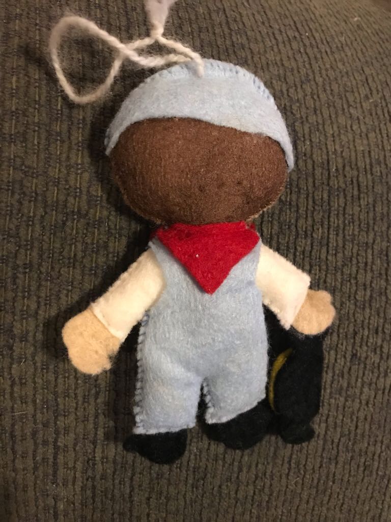 Felt - Train Engineer - Engineer (Train) ornament collectible - Main Image 2