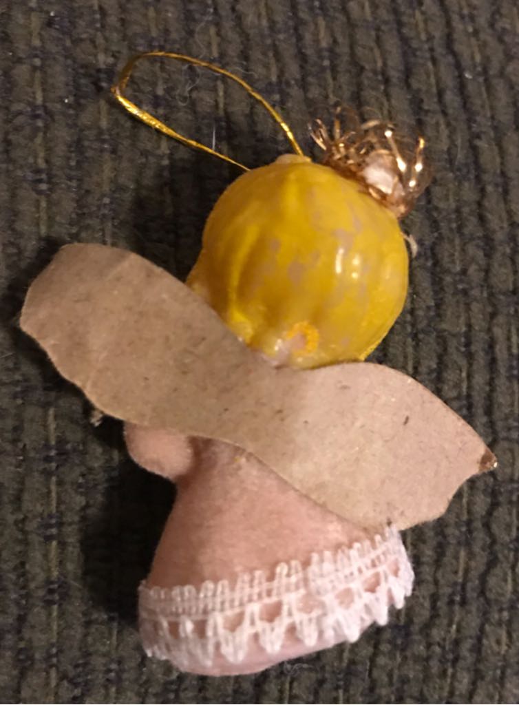 Flocked - Mini Angel - Angel ornament collectible - Main Image 2