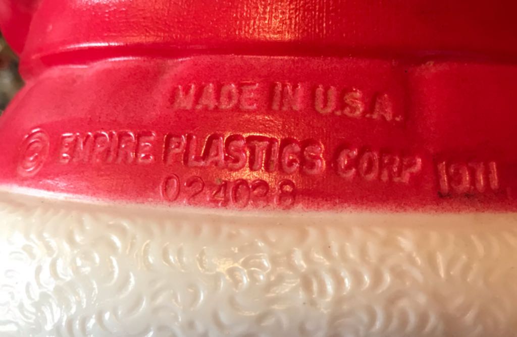 Empire - Christmas - Santa - Santa (Blow Mold) ornament collectible - Main Image 2