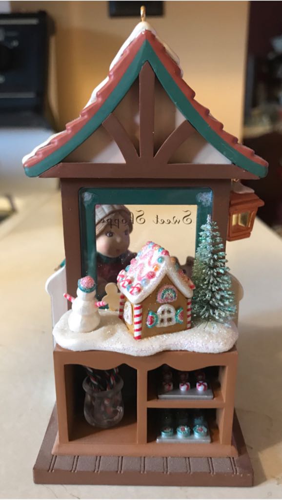 Christmas Window - #2 - Sweet Shop - KOC Collector’s Club Member Exclusive (Sweets, Window Display) ornament collectible - Main Image 2