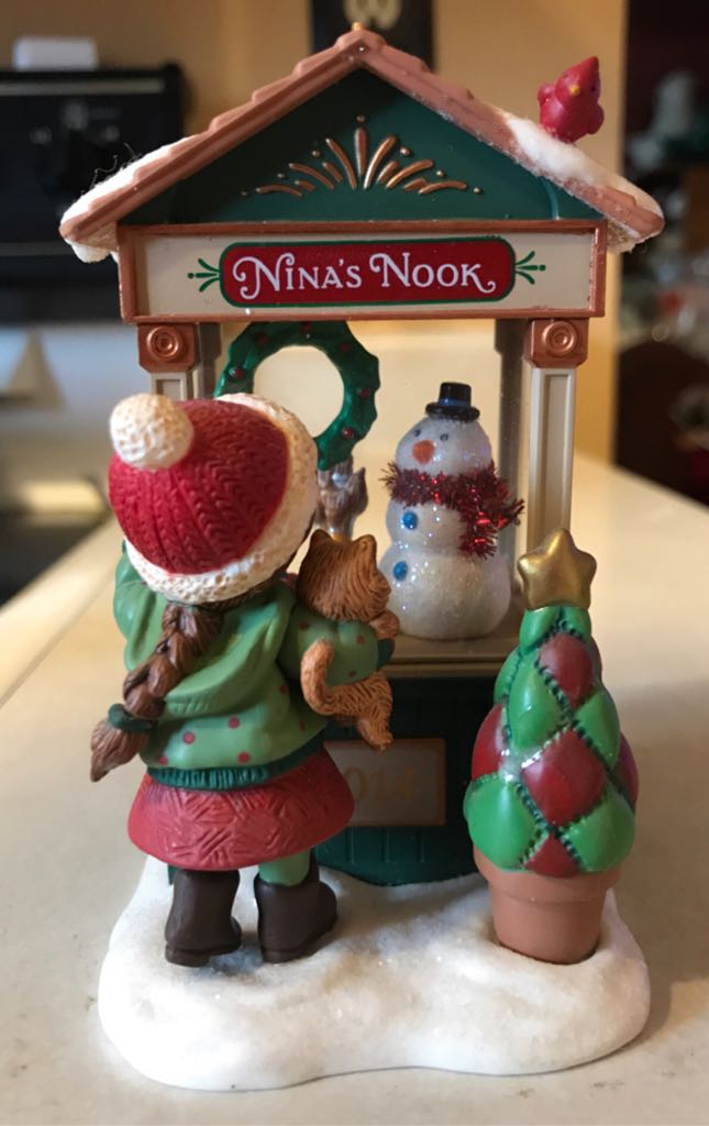 KOCC - 2014 - Christmas Window - #12 - Nina’s Nook - Christmas Window - Club Exclusive (Club Series Ornament) ornament collectible - Main Image 1