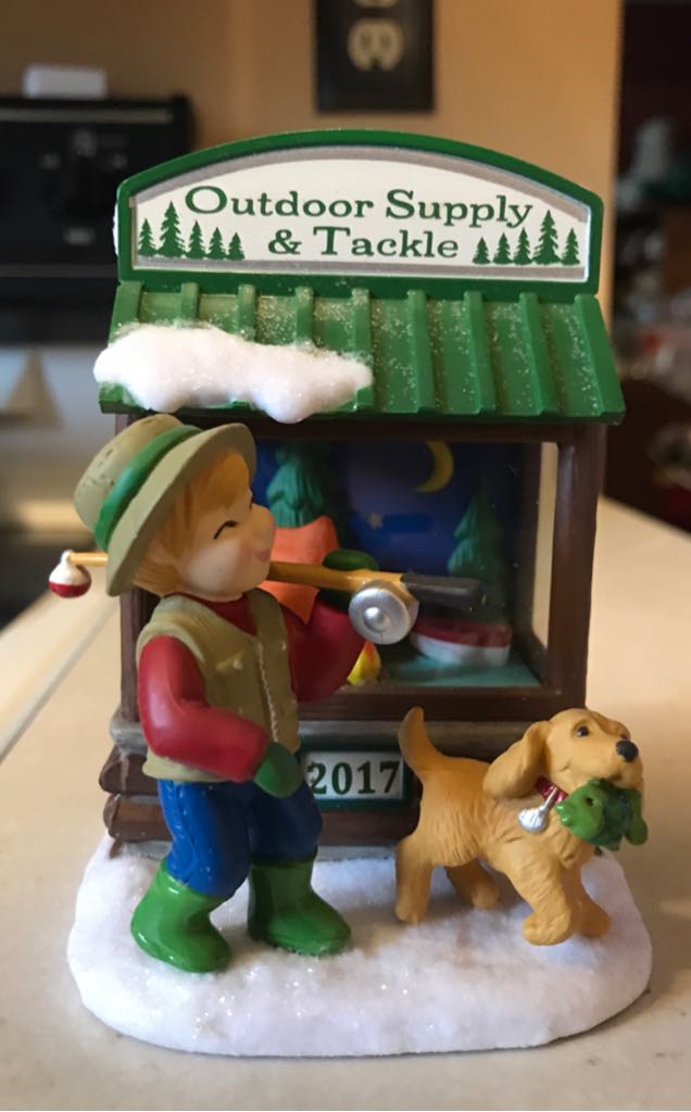 KOCC - 2017 - Christmas Window - #15 - Outdoor Supply & Tackle - Christmas Window - Club Exclusive (Club Ornament) ornament collectible - Main Image 1