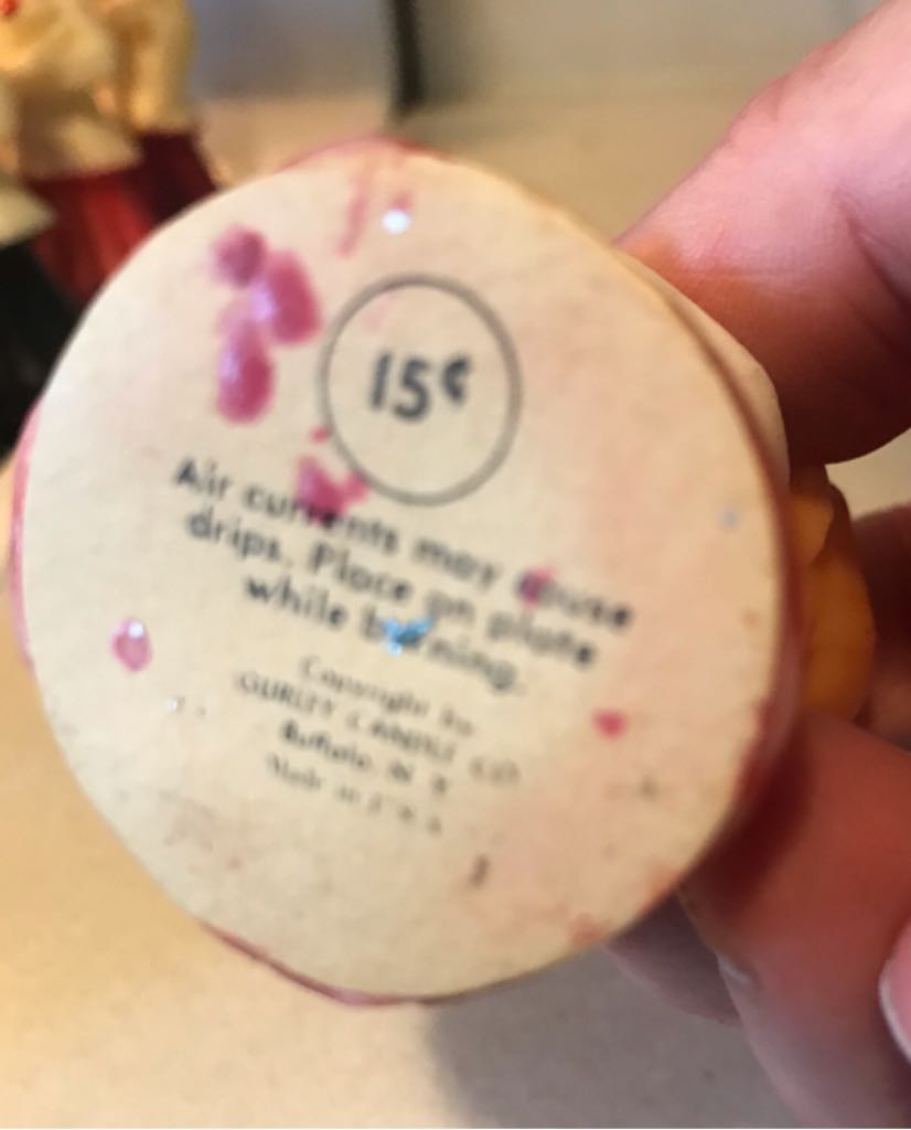 Gurley - Christmas - 2” - Choir - Girl - Red Robe - Choir (Candle) ornament collectible - Main Image 2