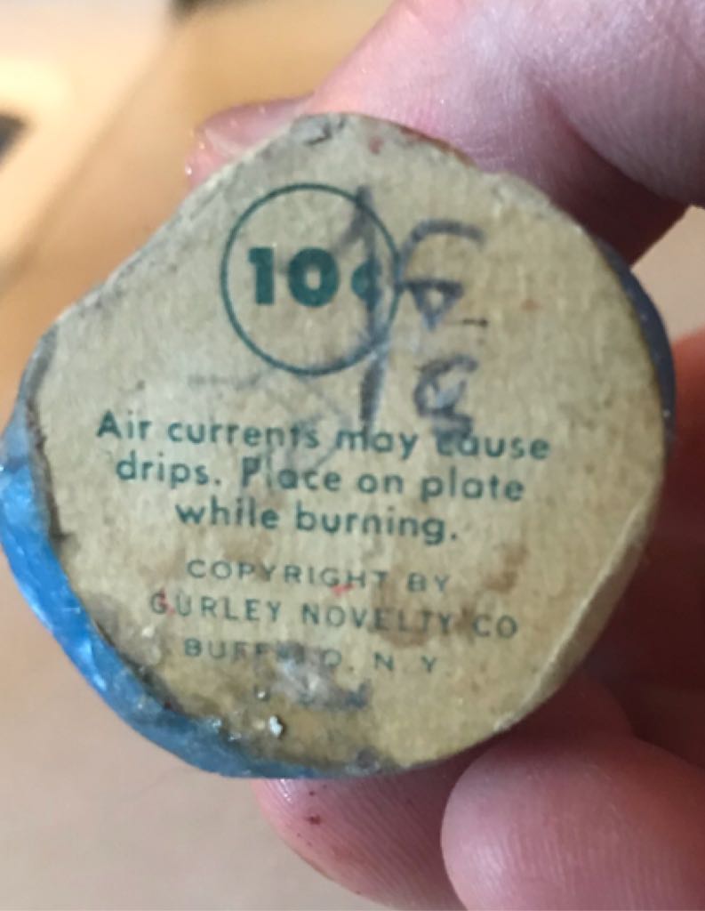 Gurley - Christmas - 2” - Madonna & Child - Holy Family (Christmas - Candle) ornament collectible - Main Image 2