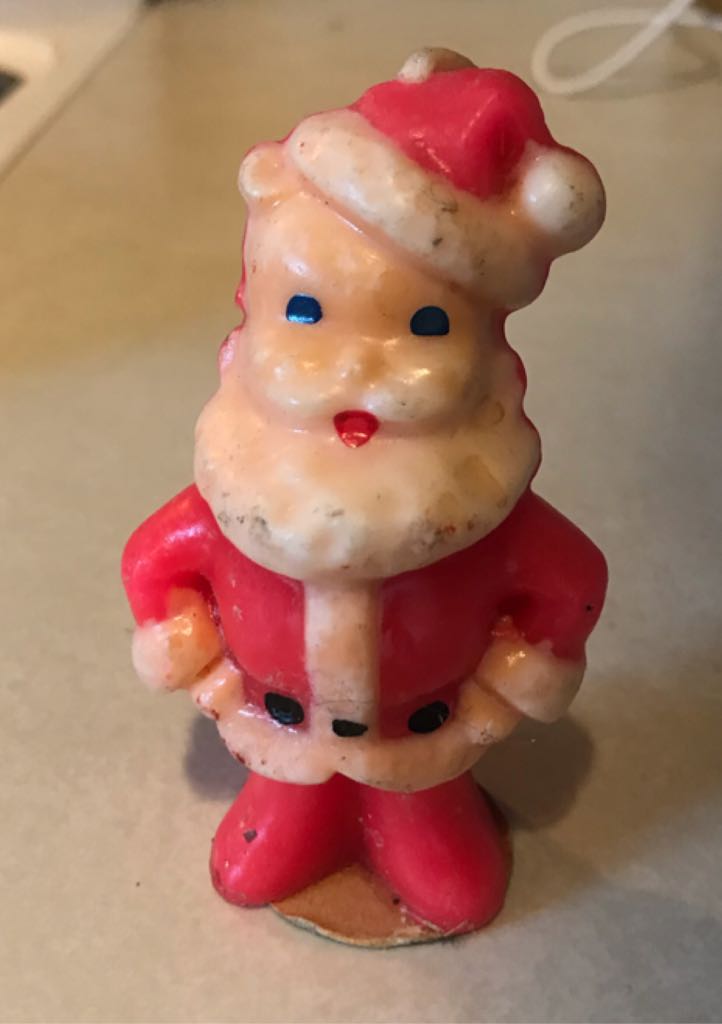 Gurley - Christmas - 5” - Santa - Hands On Hips - Santa (Christmas - Candle) ornament collectible - Main Image 2