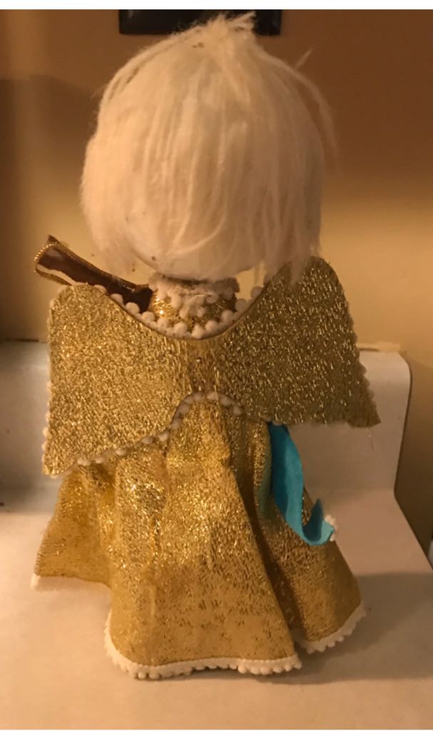 Tree Topper - Angel With Guitar - Angel (Tree Topper) ornament collectible - Main Image 2