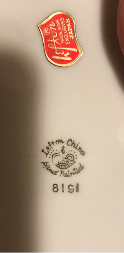 Lefton - White Holly Bell Plate - 8191 - White Holly Berry (Christmas China) ornament collectible - Main Image 2