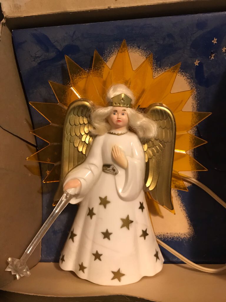 Glolite - Angel-Glo - Tree Top - No 536 - Angel (Tree Topper) ornament collectible - Main Image 2